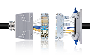 EMC.H6B Metallhauben/Gehäuse (IP65)
